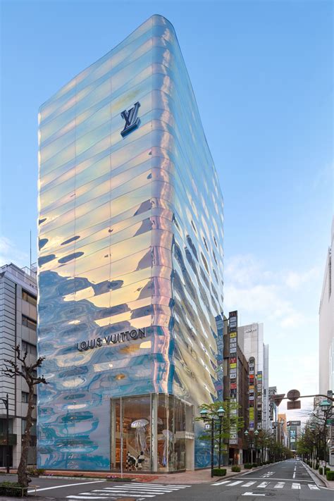 louis vuitton tokyo new building